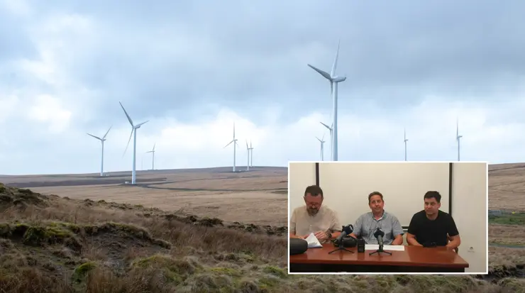 Featured image for “Protivnici vjetroelektrane Dazlina poručuju: “Branit ćemo našim tijelima naše susjedstvo, blokirati ceste””